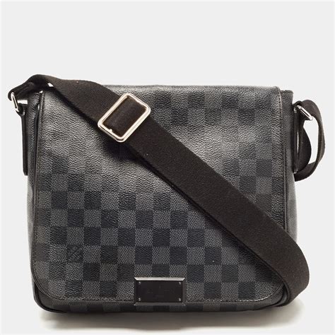 louis vuitton district messenger damier alpes pm graphite|District Messenger Damier Graphite Canvas .